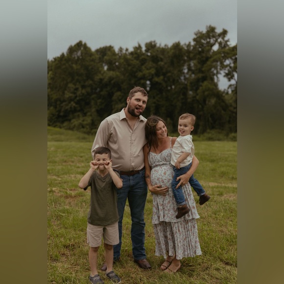 Lulus tiered midi dress - Picture 3 of 3